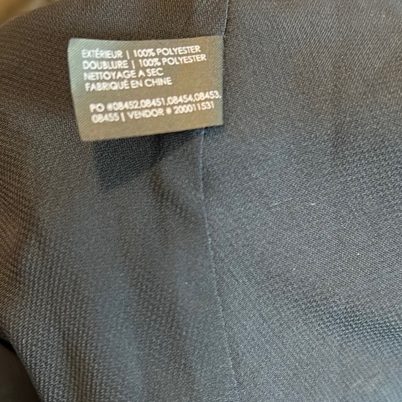 Club Monaco Navy Ruffled Miniskirt Size 4 - Picture 5 of 5